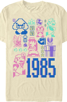 Pastel Super Mario Bros. T-Shirt