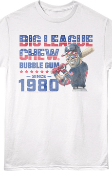 Patriotic Bubble Gum Since 1980 Big League Chew T-Shirt