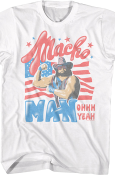 Patriotic Macho Man Randy Savage T-Shirt