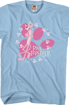 Paw Prints Pink Panther T-Shirt