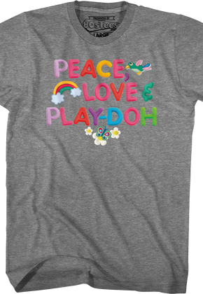 Peace Love & Play-Doh T-Shirt