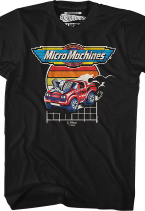Peel Out Micro Machines T-Shirt