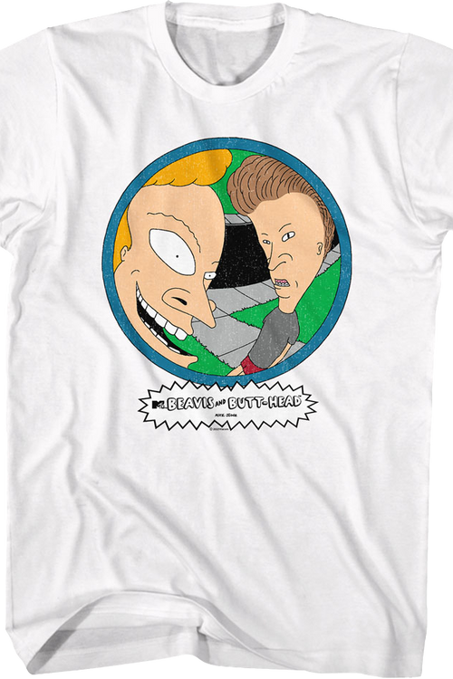 Peephole Beavis And Butt-Head T-Shirtmain product image