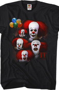 Pennywise Clown Collage IT Shirt