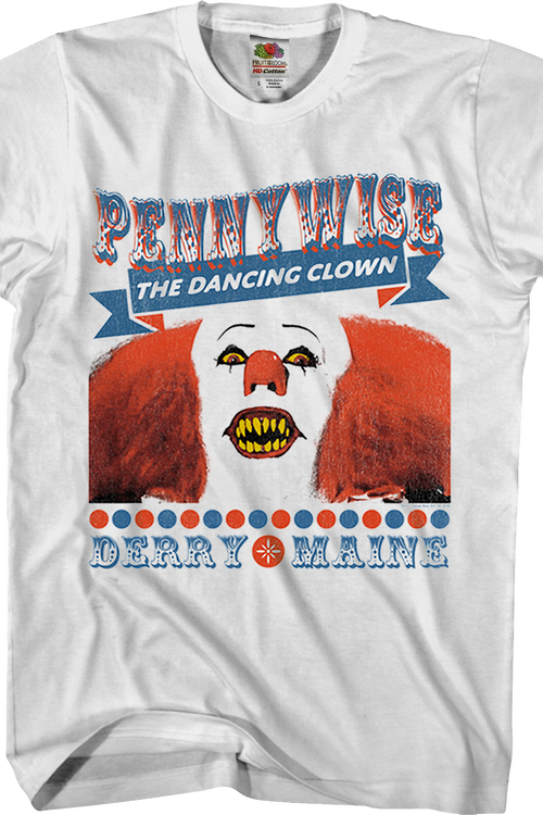 Pennywise The Dancing Clown IT Shirtmain product image