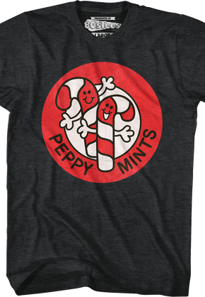 Peppy Mints Scratch & Sniff Sticker T-Shirt