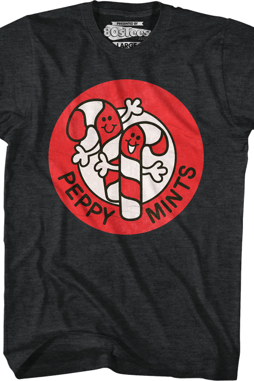 Peppy Mints Scratch & Sniff Sticker T-Shirtmain product image