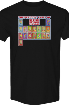 Periodic Table Slush Puppie T-Shirt