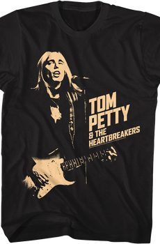 Monochrome Tom Petty & The Heartbreakers T-Shirt