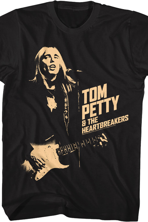 Monochrome Tom Petty & The Heartbreakers T-Shirtmain product image