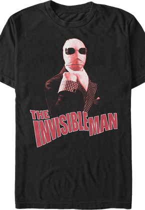 Photo And Logo Invisible Man T-Shirt