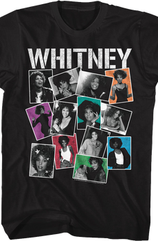 Photo Collage Whitney Houston T-Shirt