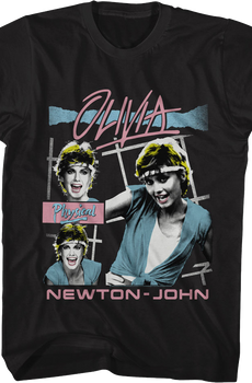 Physical Collage Olivia Newton-John T-Shirt