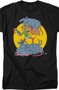 Pickle Rick Rat Slaughter Rick And Morty T-Shirt