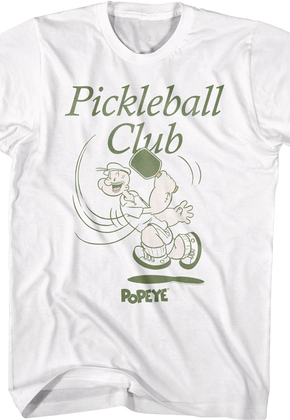 Pickleball Club Popeye T-Shirt