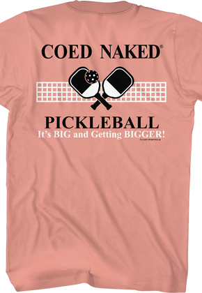 Pickleball Coed Naked T-Shirt