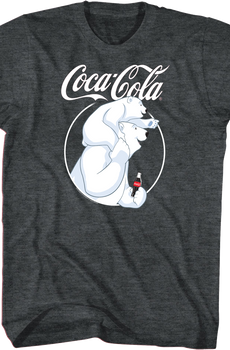 Piggyback Polar Bears Coca-Cola T-Shirt