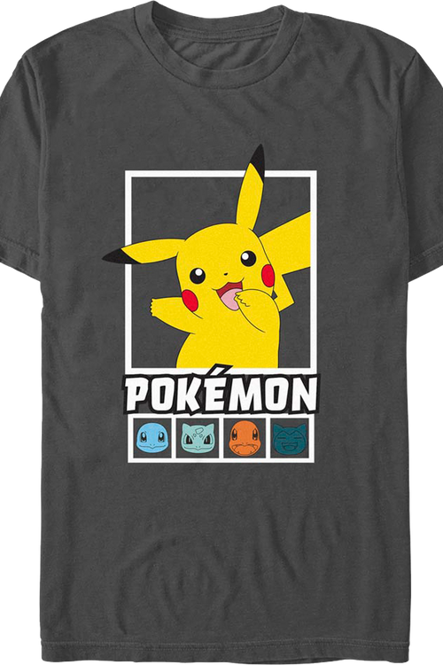 Pikachu And Pals Pokemon T-Shirtmain product image