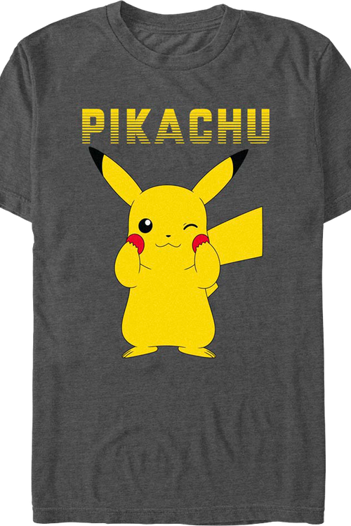 Pikachu Cheeks Pokemon T-Shirtmain product image