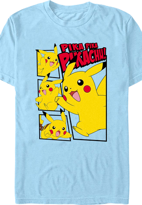 Pikachu Collage Pokemon T-Shirt