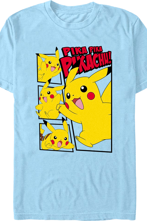 Pikachu Collage Pokemon T-Shirtmain product image