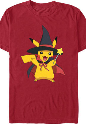 Pikachu Halloween Wizard Pokemon T-Shirt