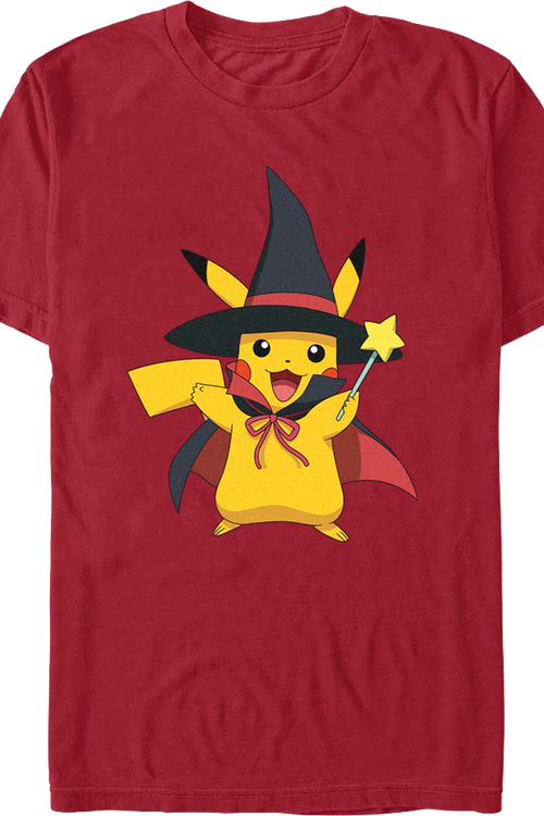 Pikachu Halloween Wizard Pokemon T-Shirtmain product image