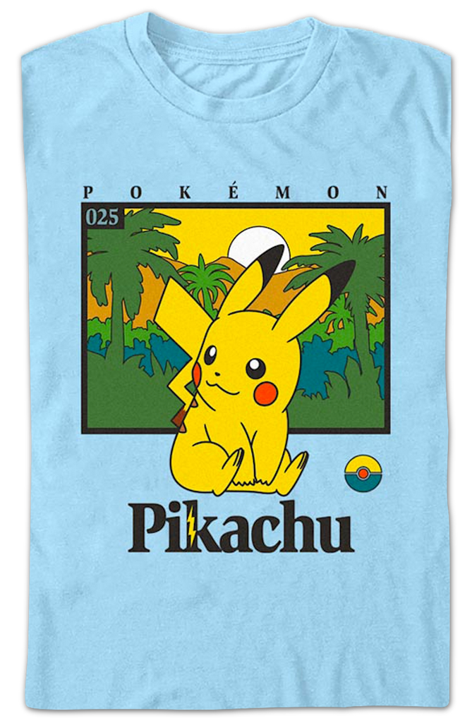 Pikachu Pokemon T-Shirt