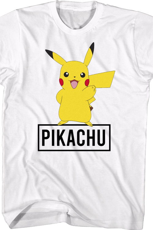 Pikachu Pose Pokemon T-Shirtmain product image