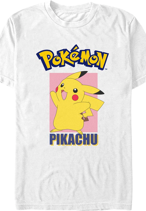 Pikachu Square Pokemon T-Shirt