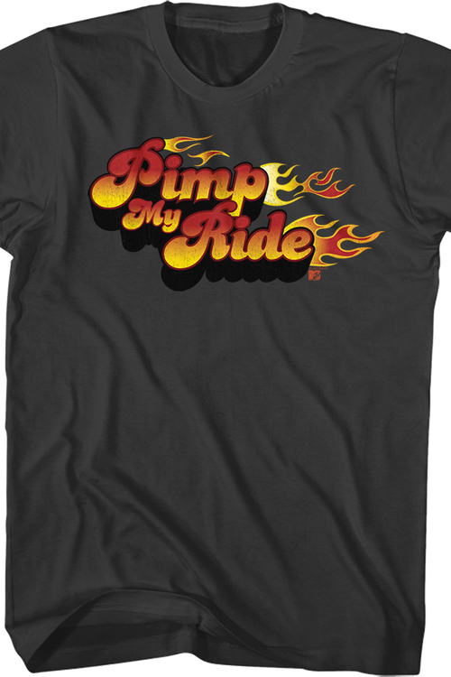 Pimp My Ride Flames MTV Shirtmain product image