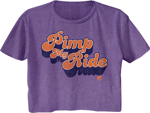 Ladies Pimp My Ride MTV Crop Topmain product image