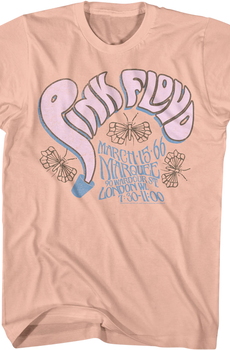 Butterflies Marquee Pink Floyd T-Shirt