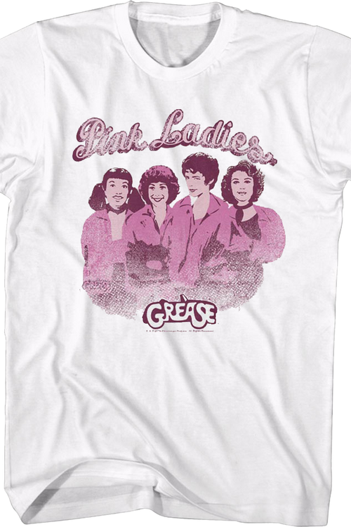 Pink Ladies Members Grease Shirtmain product image