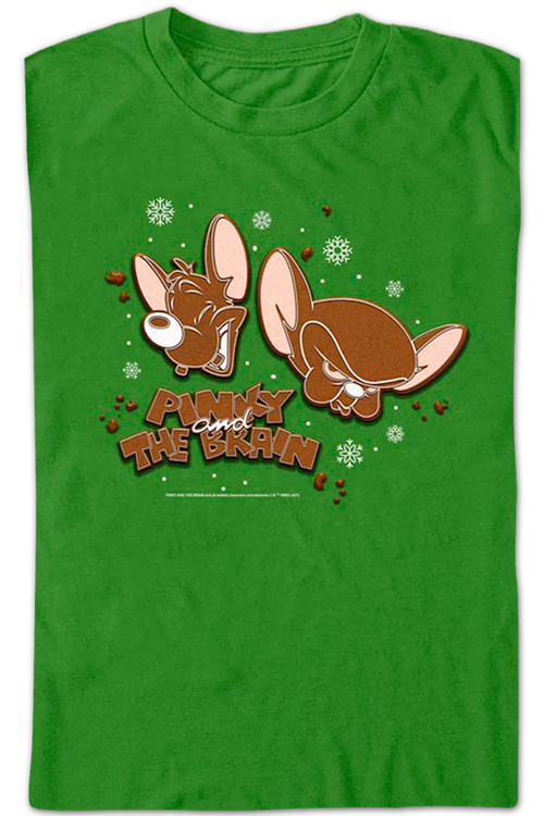 Pinky and The Brain Gingerbread Cookies Animaniacs T-Shirtmain product image