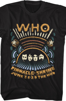 Pinnacle-Shrine Concert The Who T-Shirt
