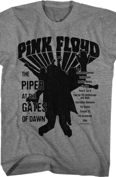 Piper At The Gates Silhouettes Pink Floyd T-Shirt