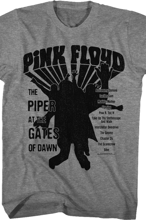 Piper At The Gates Silhouettes Pink Floyd T-Shirtmain product image