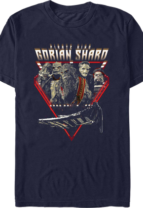 Pirate King Gorian Shard The Mandalorian Star Wars T-Shirt