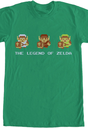 Pixel Legend of Zelda T-Shirt