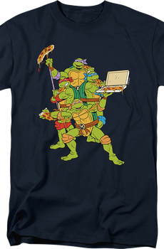 Pizza Party Teenage Mutant Nina Turtles T-Shirt