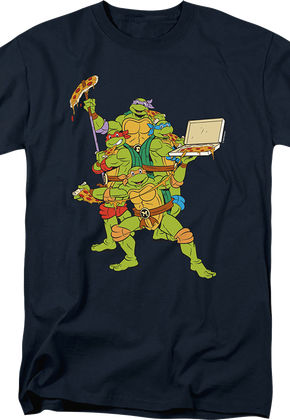 Pizza Party Teenage Mutant Nina Turtles T-Shirt