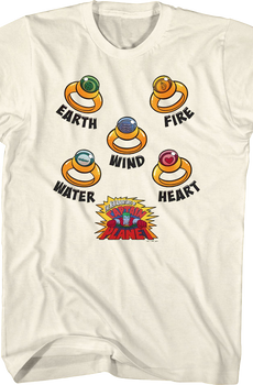 Planeteer Rings Captain Planet T-Shirt