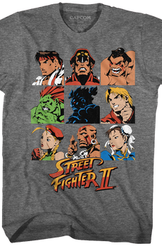 Player Select Street Fighter II T-Shirt