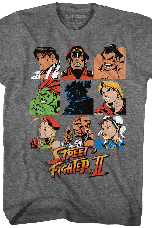 Player Select Street Fighter II T-Shirtmain product image
