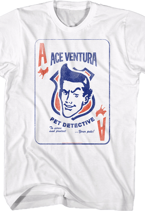 Playing Card Ace Ventura T-Shirt