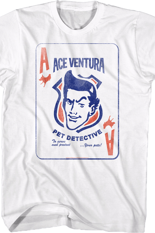 Playing Card Ace Ventura T-Shirtmain product image