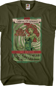 Poison Ivy Carnival of Criminals Batman T-Shirt