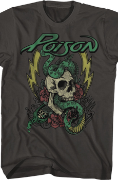 Poison Snake and Skull T-Shirt