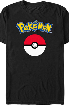 Poke Ball Logo Pokemon T-Shirt